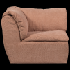 377523 OP 08 VS WE Baggy hoekelement geweven chenille oudroze R1
