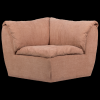 377523 OP 01 VS WE Baggy hoekelement geweven chenille oudroze FA