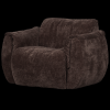 377526 DB 01 VS WE Baggy draaifauteuil 3D chenille donkerbruin FA
