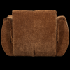 377526 MB 04 VS WE Baggy draaifauteuil 3D Chenille middenbruin B1