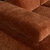 377464 R 01 VS WE Mojo chaise longue links geweven ribstof roestbruin detail C1
