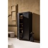 377517 MZ 375031 Z 02 SF WE Gunnar opbergkast grenen matzwart Kioni bijzettafel