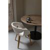 377505 NN 01 SF FA Yossi eetkamerstoel naturel met houten poot naturel