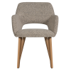 377492 NN 01 VS PR Murat eetkamerstoel naturel met houten poot naturel F1