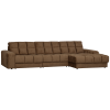 379013 BR 03 VS WE Second date chaise longue rechts structure velvet brass