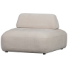 374088 Z 02 VS WE Sterck fauteuil met verplaatsbare rugleuning zand SA
