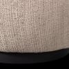 800037 S 01 VS FA Woolly draaifauteuil chenille zand detail