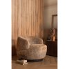 800037 S 01 SF BP Woolly draaifauteuil chenille zand