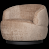 800037 S 02 VS FA Woolly draaifauteuil chenille zand SA