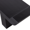 377395 Z 01 VS WE Lox bankje met opstaande randen hout zwart detail