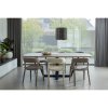 TB DO DL22 2100x0990 801419 T 801419 Z 02 SF FA Tafelblad deens ovaal doorgaande lamel 210x100cm cashmere brown Noble zand taupe