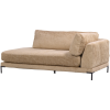 400485 BM 01 VS VT Couple lounge element rechts butter melange FA
