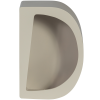 377385 D 01 VS FA Noam wanddeco halfrond hout dust 15x35x24cm