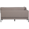 400526 T 03 VS VT Couple eetbank hoekelement rechts taupe AK1