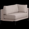 400525 N 02 VS VT Couple eetbank hoekelement links naturel melange SA