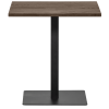 TB RH VL24 0790x0790 377344 01 VS FA Tafelblad recht vingerlas 80x80cm cashmere brown Bistro vierkant PS