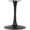 377344 02 VS FA Bistro trompetvoet metaal zwart 72xO60cm SA