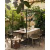 400518 D 373482 G 02 SF VT Blue sky tuintafel Bent tuinstoel