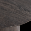 374032 D 01 VS WE Maan eettafel rond MDF donkerbbruin O120cm detail