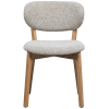 377489 N 02 VS WE Udar eetkamerstoel met houten frame naturel F1