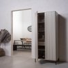 373474 D 02 SF WE Gravure hoge kast met lade grenen dust