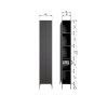 373474 Z 50 BT Gravure hoge kast met lade