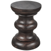 377475 D 01 VS WE Jonah bijzettafel hout donkerbruin 42xO30cm FA