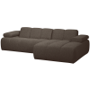 377465 BM 02 VS WE Mojo chaise longue rechts boucle bruin melange