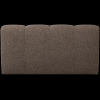 377462 BM 03 VS WE Mojo eetbankje 164cm met rugleuning boucle bruin melange B1