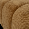 377461 H 01 VS WE Mojo bankje 160cm geweven ribstof honing geel detail