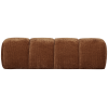 377461 R 01 VS WE Mojo bankje 160cm geweven ribstof roest bruin