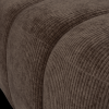 377461 B 01 VS WE Mojo bankje 160cm geweven ribstof bruin detail