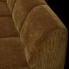 377456 H 02 VS WE Mojo 2 zits met arm links geweven ribstof honing geel detail