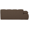 377456 BM 06 VS WE Mojo 2 zits met arm links boucle bruin melange AK1