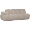 377456 EM 04 VS WE Mojo 2 zits met arm links boucle beige melange