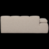 377456 EM 06 VS WE Mojo 2 zits met arm links boucle beige melange AK1