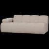 377456 EM 02 VS WE Mojo 2 zits met arm links boucle beige melange SA