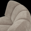 377458 D 02 VS WE Mojo hoekelement geweven ribstof donker zand detail