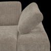 377453 D 02 VS WE Mojo 1 zits met arm rechts geweven ribstof donker zand detail