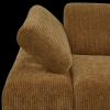377452 H 02 VS WE Mojo 1 zits met arm links geweven ribstof honing geel detail
