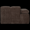 377452 B 06 VS WE Mojo 1 zits met arm links geweven ribstof bruin AK1
