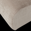 377451 D 02 VS WE Mojo 1 zits geweven ribstof donker zand detail