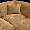 375075 H 01 VS WE Cloud hoekbank rechts geweven chenille honing geel detail