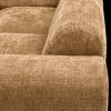 375075 H 02 VS WE Cloud hoekbank rechts geweven chenille honing geel detail