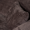 375072 W 01 VS WE Cloud chaise longue links geweven chenille warm bruin detail