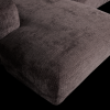 375072 W 02 VS WE Cloud chaise longue links geweven chenille warm bruin detail