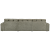 379013 FR 04 VS WE Second date chaise longue rechts structure velvet frost AK1