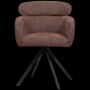 374080 C 02 VS WE Fenne eetkamerstoel geweven stof chestnut
