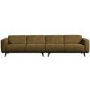 378656 BR 01 VS BP Statement XL 4 zits bank 372cm structure velvet brass
