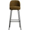 800293 BR 01 VS BP Vogue barstoel 80cm structure velvet brass